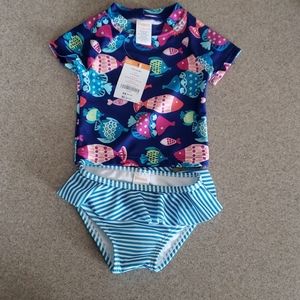 Baby toddler 2 piece swim suit